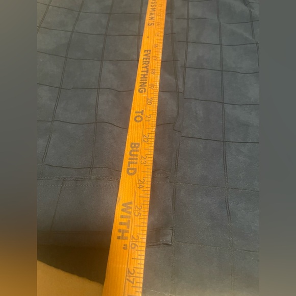 Knightsbridge Men’s Big & Tall Navy Blue Sueded Casual Button Up Shirt Size 4X - Picture 9 of 10